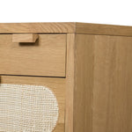 Allegra 8 Drawer Dresser, Natural Cane, 61"W x 18"D x 33"H