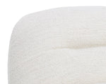 Franze Swivel Lounge Chair, Merino Pearl Performance Fabric