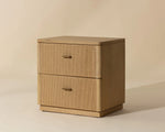 Etienne Nightstand, Rustic Oak, 24"W