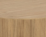 Kalla Coffee Table, Rustic Oak, 44"Dia.