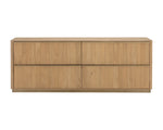 Kalla Console, Rustic Oak, 72"W