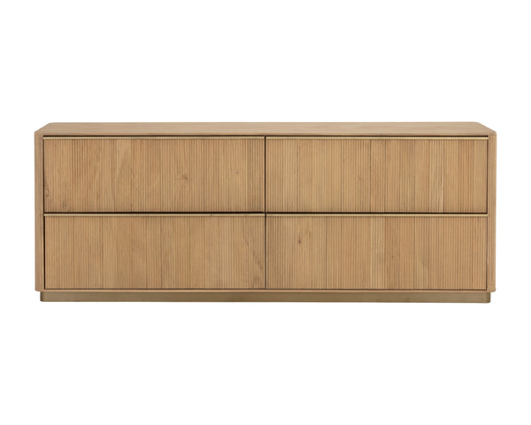 Kalla Console, Rustic Oak, 72"W