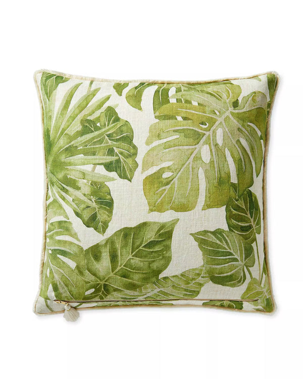 Montego Pillow - Green, 22" x 22"