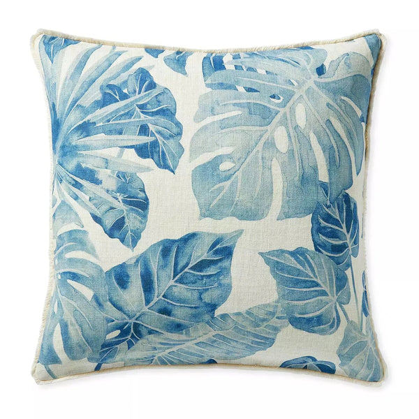 Montego Pillow - French Blue, 22" x 22"