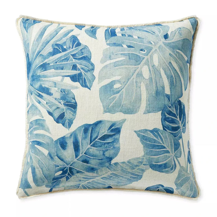 Montego Pillow - French Blue, 22" x 22"