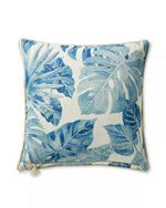 Montego Pillow - French Blue, 22" x 22"