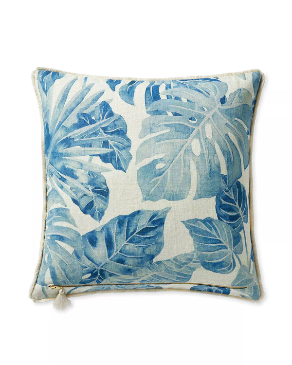 Montego Pillow - French Blue, 22" x 22"