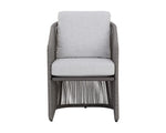 Allariz Dining Armchair, Warm Grey