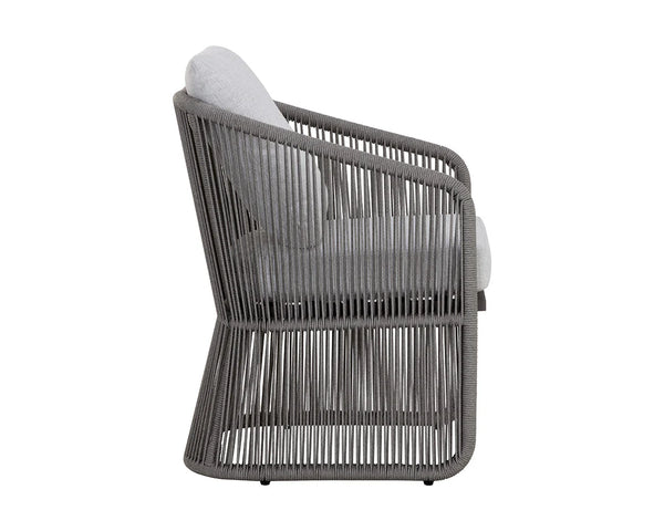 Allariz Dining Armchair, Warm Grey