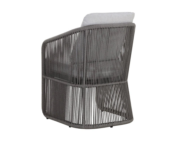 Allariz Dining Armchair, Warm Grey