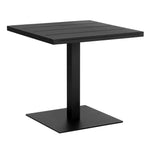 Merano Bistro Table, Black, 32"W x 32"D x 30"H