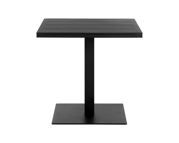 Merano Bistro Table, Black, 32"W x 32"D x 30"H
