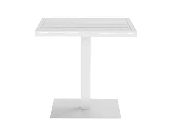 Merano Bistro Table, White, 32"W x 32"D x 30"H