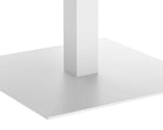 Merano Bistro Table, White, 32"W x 32"D x 30"H
