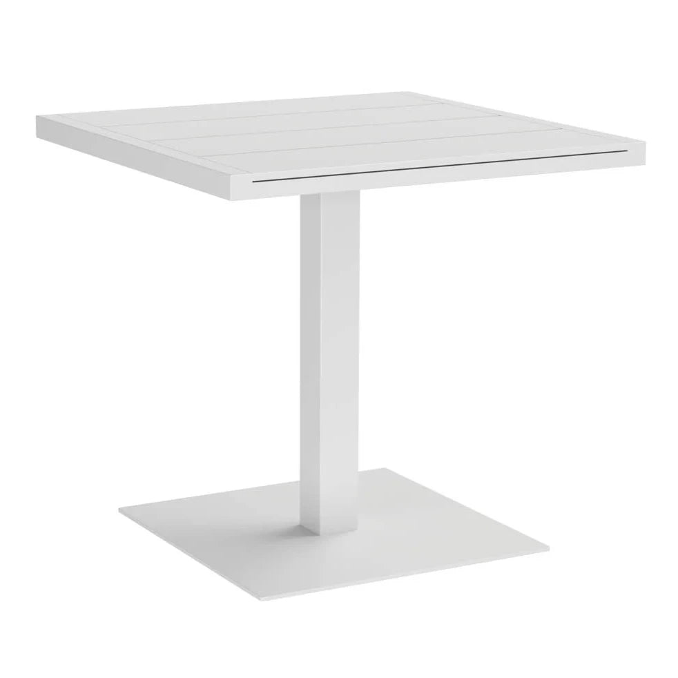 Merano Bistro Table, White, 32"W x 32"D x 30"H