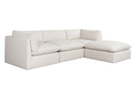 Reve Sectional, Effie Linen, 121.5"W x 81"D