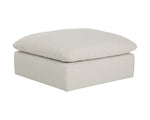 Reve Sectional, Effie Linen with moveable Ottoman