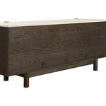 Banyan Sideboard, Mocha Brown/Marble, 87"W x 20.5"D x 33"H