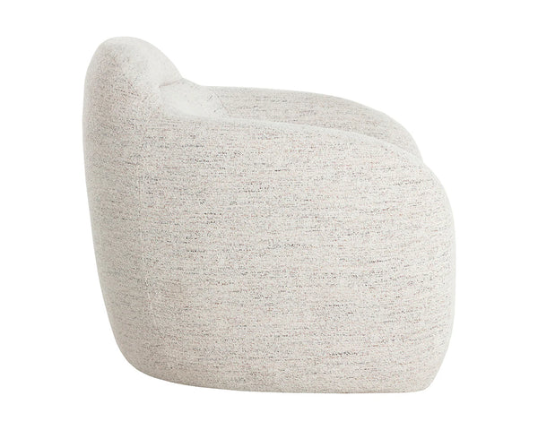 Ismo Swivel Chair, Hailey Moon