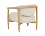 Sigrid Lounge Chair, Light Oak/Monument Oatmeal