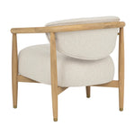 Sigrid Lounge Chair, Light Oak/Monument Oatmeal