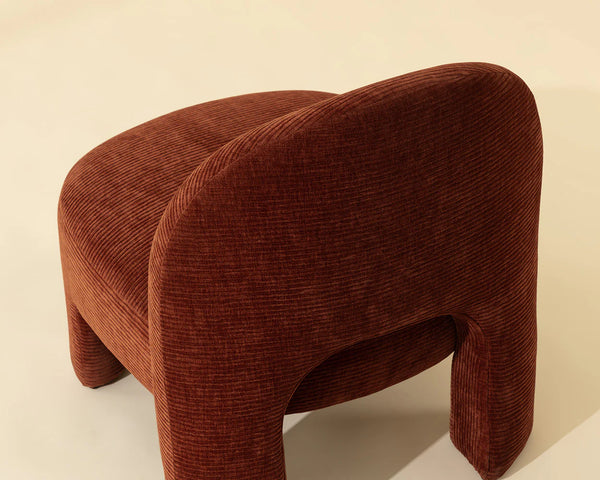 Myrtle Lounge Chair, Opera Spice