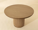 Kalla Dining Table, Rustic Oak, 48" Round