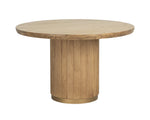 Kalla Dining Table, Rustic Oak, 48" Round
