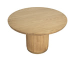 Kalla Dining Table, Rustic Oak, 48" Round