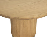 Kalla Dining Table, Rustic Oak, 48" Round