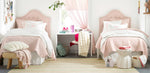 Boucle Indoor/Outdoor Throw, Pink