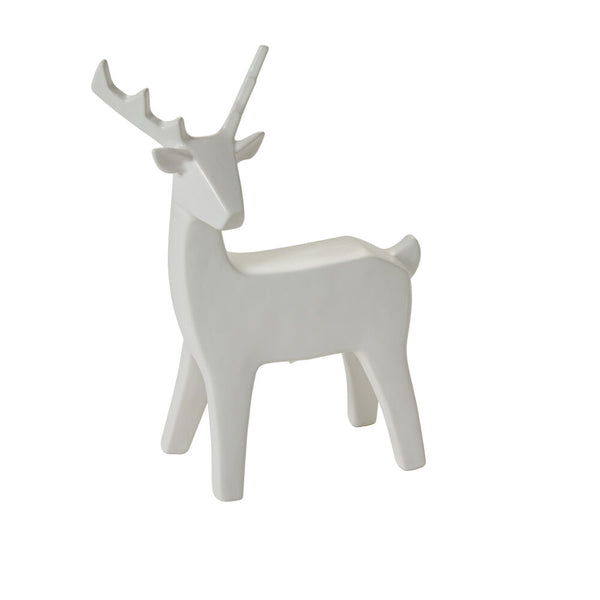 Minimal Deer Figurine, 7.25"x 3.5"x 9.5"