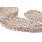 Monaco Bowl, Sand, Long, 30"W