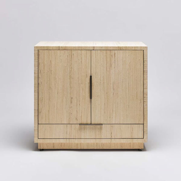 Montaigne Bar Cabinet - Natural, 38.5"W x 20.5"D