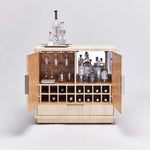 Montaigne Bar Cabinet - Natural, 38.5"W x 20.5"D