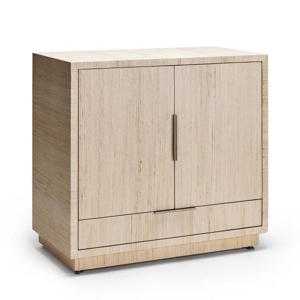 Montaigne Bar Cabinet - Natural, 38.5"W x 20.5"D