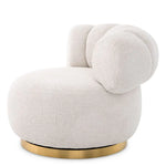 Phedra Swivel Chair, Lyssa off-white
