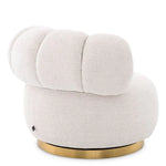 Phedra Swivel Chair, Lyssa off-white