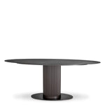 Volterra Oval Dining Table, Indoor/Outdoor, 78.7″W x 46.9″D