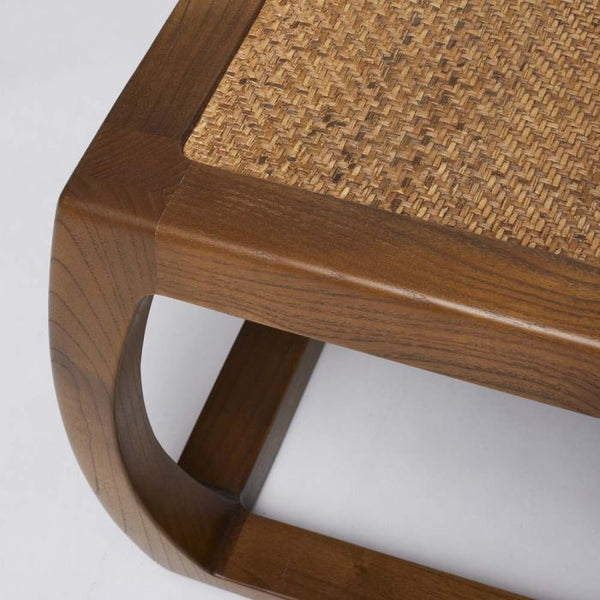 Wandsworth Square Cocktail Table, Pecan, 62"W x 62"D