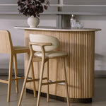 Soren Bar Stool - Saddle
