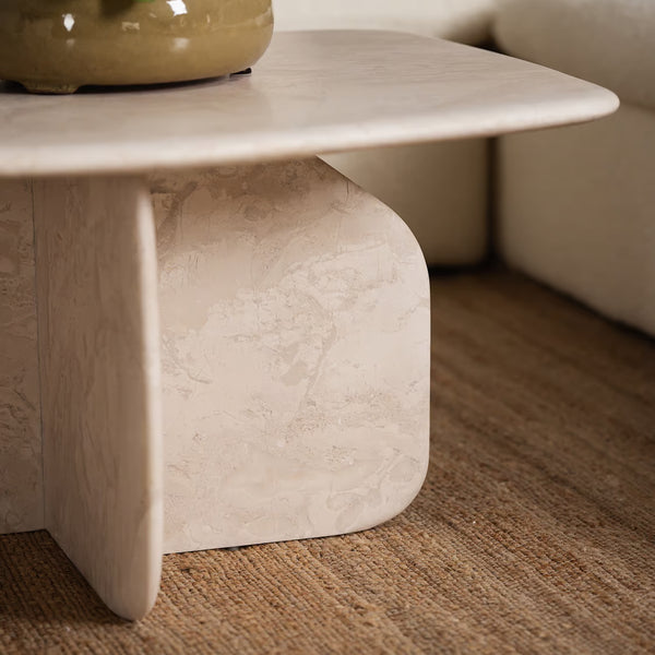 Celine Cocktail Table - Biscuit, 54.5"W x 29.5"D