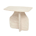 Celine Side Table - Biscuit, 21"H x 20"W x 20"D