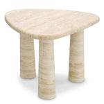 Larino Travertine Side Tables, 2 Sizes