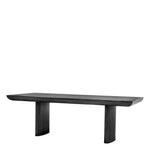 Winston Dining Table, Charcoal Oak Veneer, 91″W x 39.4″D