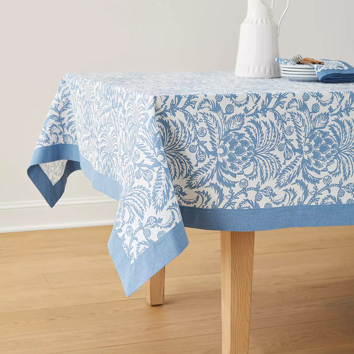 Sicily Tablecloth - Blue, 2 Sizes