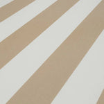 Antibes Delta Outdoor Dining Chair, Matte White/Florent Beige