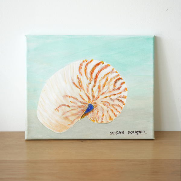 Sea Shell I, Original Art, 10"W x 8"H
