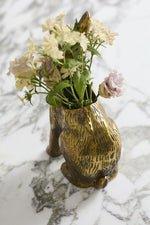 Golden Hare Vase