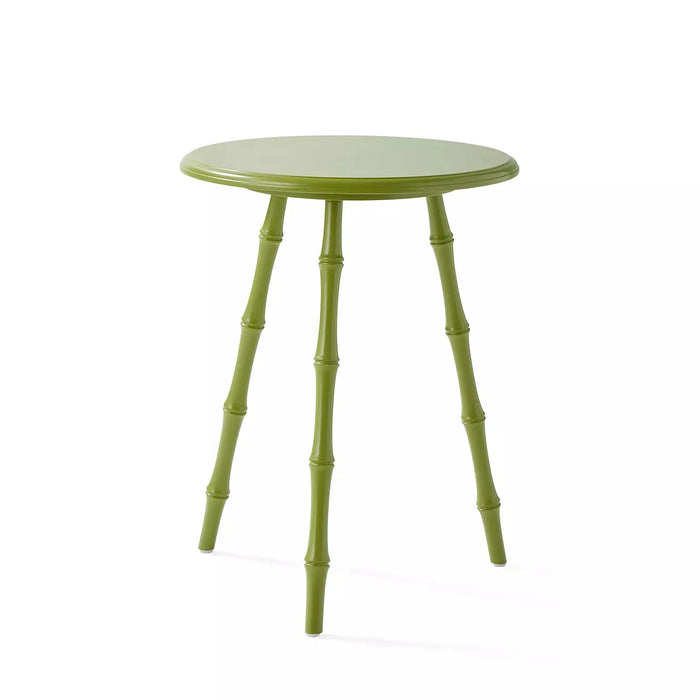 Sagano Side Table - Olive, 17" Dia